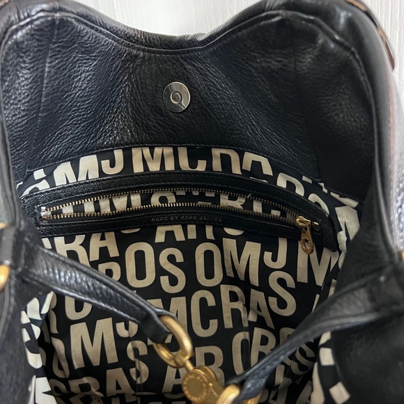 EUC Marc by Marc Jacobs Classic Q Francesca Satchel Black - Picture 11 of 12